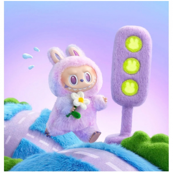 Figurina Labubu Have a seat, personaj surpriza cu hainuta si sunete, 19 cm, multicolor - KidMania.ro [6]