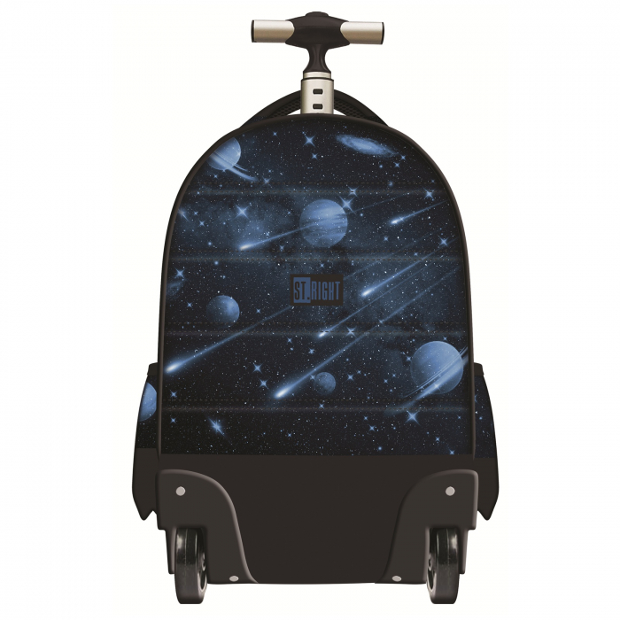 Ghiozdan Troler ST.Right, colectia NASA Planets, TB01, roti silicon, 44x32x25 cm - KidMania.ro [2]