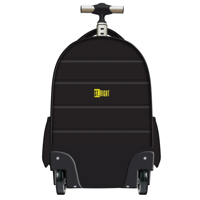Ghiozdan Troler ST.Right, colectia Positive Attitude, TB01, roti silicon, 44x32x25 cm - KidMania.ro [2]