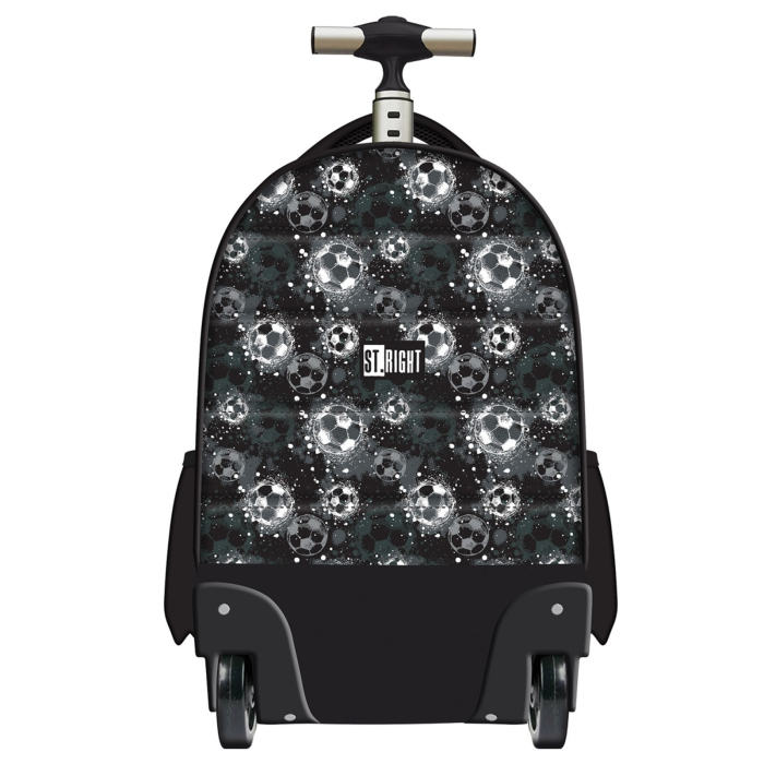 Ghiozdan Troler ST.Right, colectia Silver Goal, TB01, roti silicon, 44x32x25 cm - KidMania.ro [2]