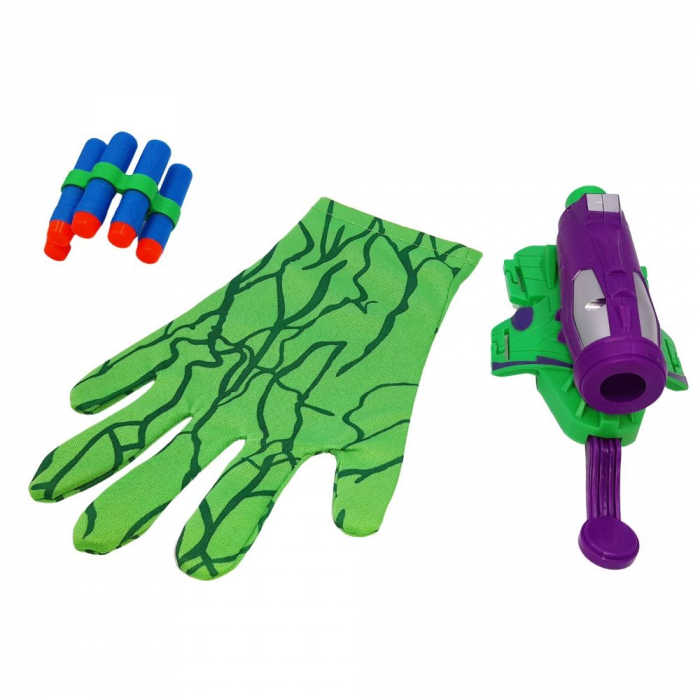 Manusa lansator cu jetoane Hulk pentru copii, 3 ani - KidMania.ro [2]