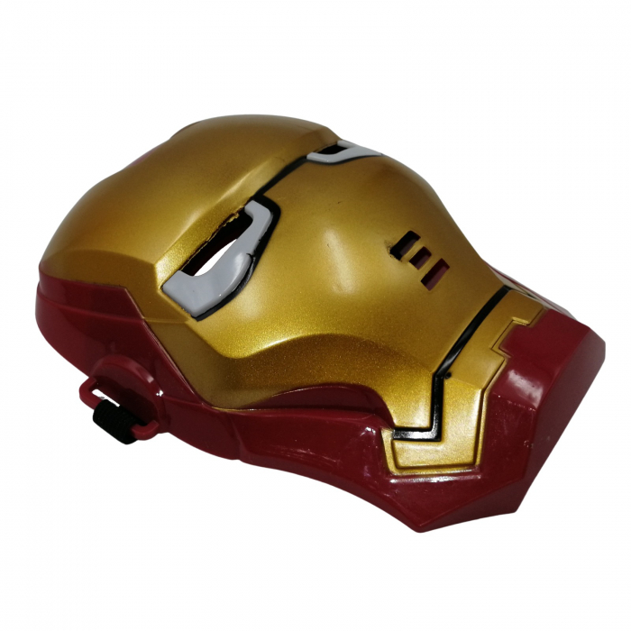 Masca Iron Man cu lumini, pentru copii, 20 cm [3]