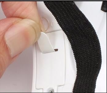 Masca Stormtrooper pentru copii, LED, marime universala, alba [3]