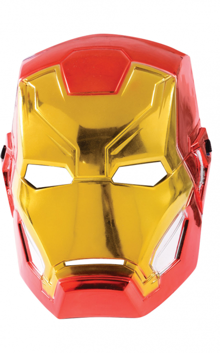 Masca Iron Man, metalizata, 20cm - KidMania [2]