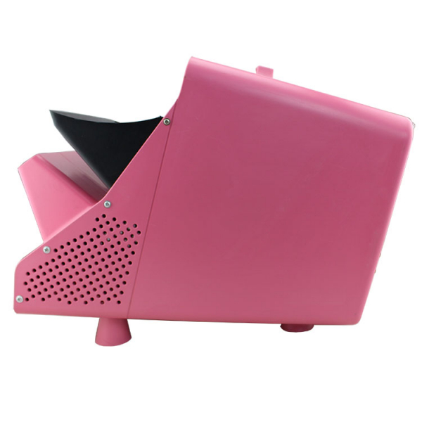 Masina de facut baloane, 100w, capacitate 2.5L, roz, cu telecomanda, lichid cadou [5]