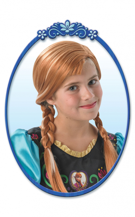 Peruca Printesa Anna  pentru copii - Frozen [2]