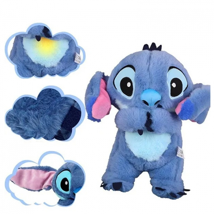 Jucarie de plus Stitch KidMania® cu functie de respiratie, melodii si lumina pentru copii - KidMania.ro [4]