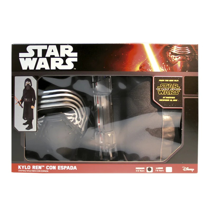 Set costum Kylo Ren cu sabie laser si masca pentru copii - Star Wars - KidMania.ro [2]