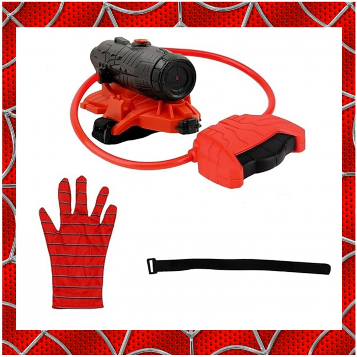 Set doua manusi lansator Spiderman cu apa KidMania® pentru copii - KidMania.ro [5]