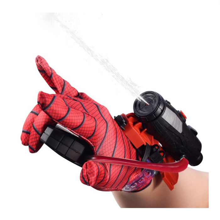 Set doua manusi lansator Spiderman cu apa KidMania® pentru copii - KidMania.ro [2]