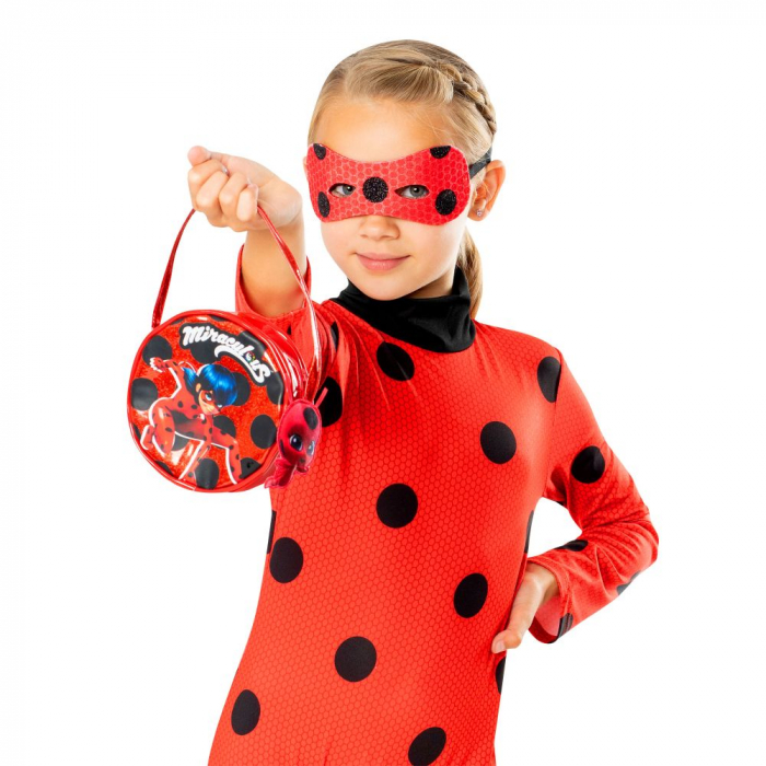 Set geanta si masca Ladybug  - Buburuza Miraculoasa pentru fete - Kidmania.ro [2]