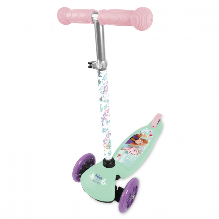 Trotineta cu 3 roti Frozen, Anna si Elsa, Disney, 2+, multicolor, pentru copii - KidMania.ro [3]