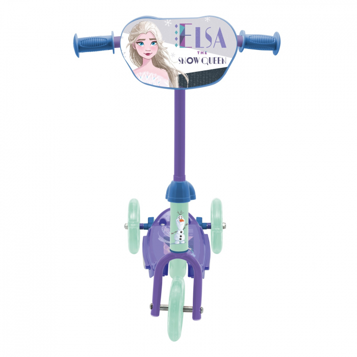 Trotineta cu 3 roti Frozen, Printesa Elsa, Disney, 2+, mov, pentru fete - KidMania.ro [2]