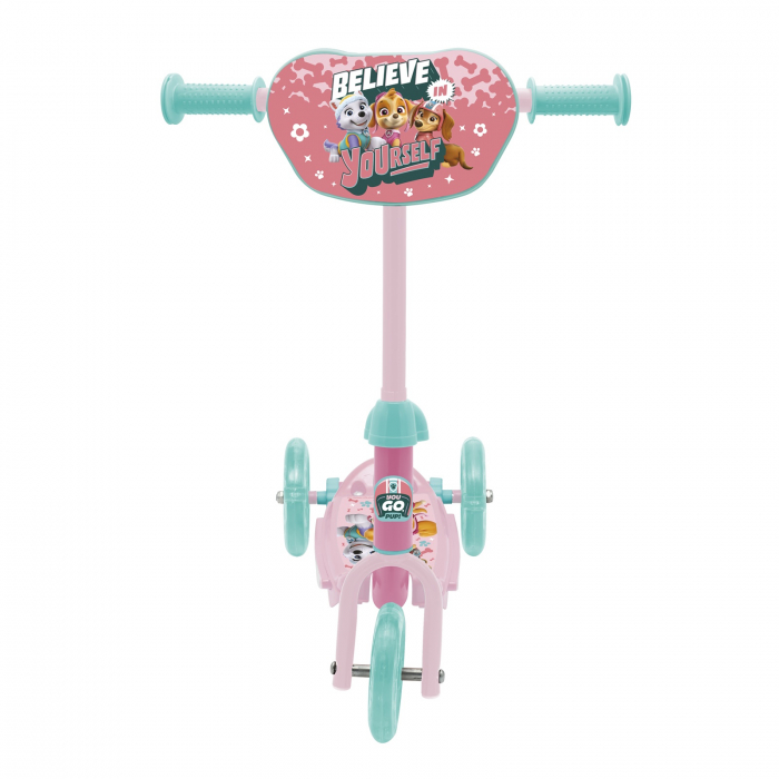 Trotineta cu 3 roti Paw Patrol, Everest, Skye si Zuma, Disney, 2+, roz, pentru fete - KidMania.ro [2]