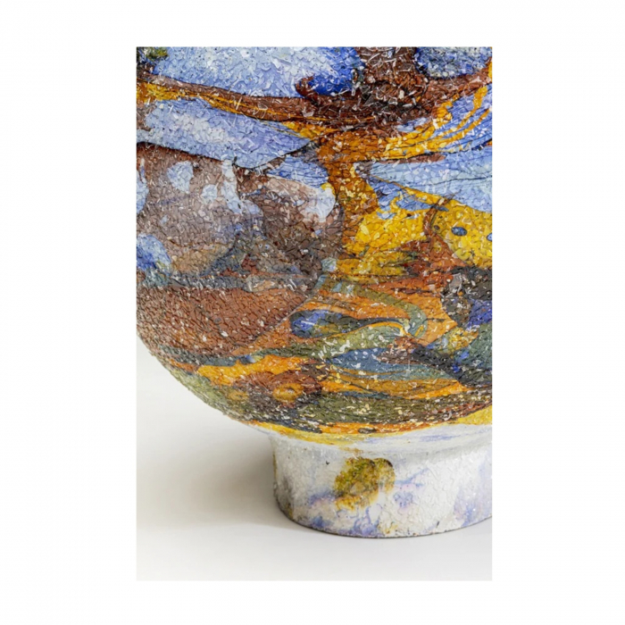 Vaza metalica Aquarell, 46 cm, multicolor - KidMania.ro [3]