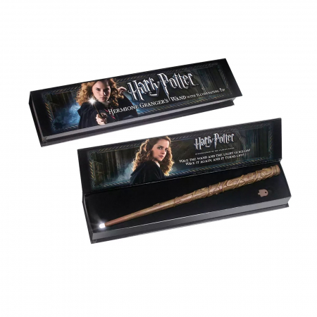 Accesorii Harry Potter - Bagheta magica Hermione Granger cu lumina pentru copii - KidMania.ro