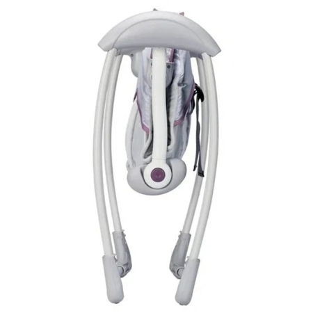 Balansoar electric pentru bebelusi, cu muzica si sunete naturale, 0-12 luni, pana la 9 kg, gri - KidMania.ro [3]