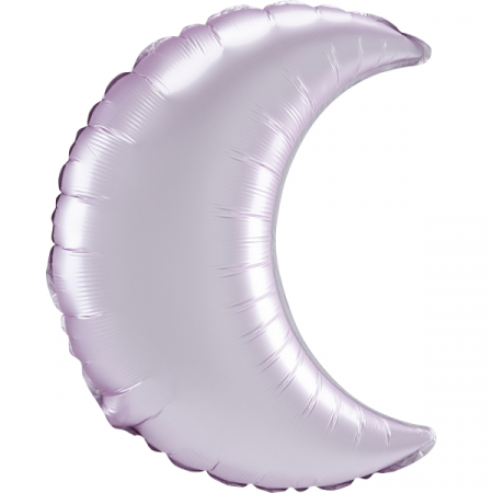 Baloane - Balon folie Semiluna, Pink Satin, 66 cm