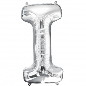 Baloane cifre si litere - Balon folie litera I, 40 inch, 97 cm