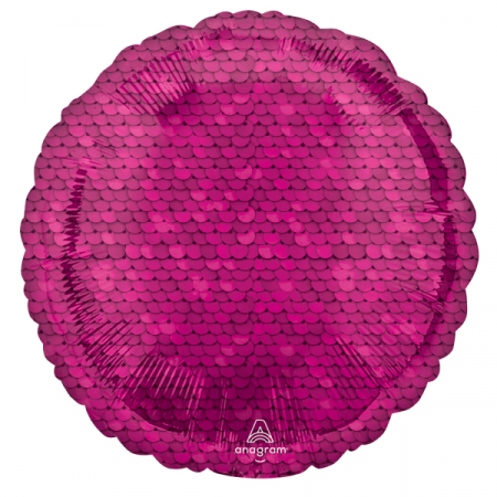 Baloane - Balon folie Pink Sequins