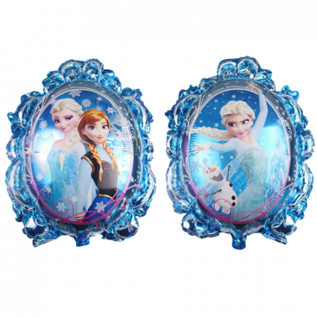 Balon Oglinda Elsa si Ana, Frozen 2, reversibil, 60 x 60 cm [1]