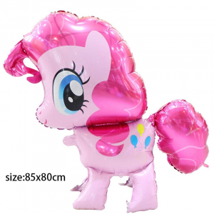 Balon folie unicorn magic, Pinkie Pie, roz,  85x80 cm [1]
