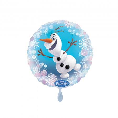 Balon Olaf - Frozen, reversibil, 45 cm - KidMania.ro
