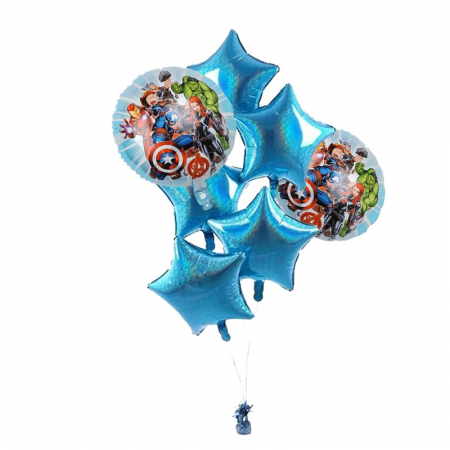 Baloane - Buchet 7 baloane folie Avengers