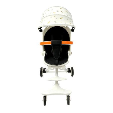 Carucior Sport Pliabil KD-2010 pentru copii, ideal pentru calatorii, 6–36 luni, alb - KidMania.ro [3]