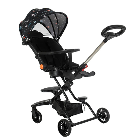 Carucior Sport Pliabil KD-2012 Reversibil 360° pentru copii, 6–36 luni, multicolor - KidMania.ro [1]