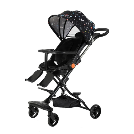Carucior Sport Pliabil KD-2012 Reversibil 360° pentru copii, 6–36 luni, multicolor - KidMania.ro