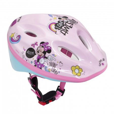 Casti protectie sport - Casca de protectie Minnie Mouse, I'm Awesome pentru copii, 52-56 cm - KidMania.ro