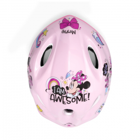 Casca de protectie Minnie Mouse, I'm Awesome pentru copii, 52-56 cm - KidMania.ro [9]