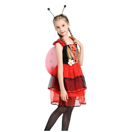 Costume Carnaval Copii - Costum buburuza KidMania® cu accesorii pentru fete - KidMania.ro
