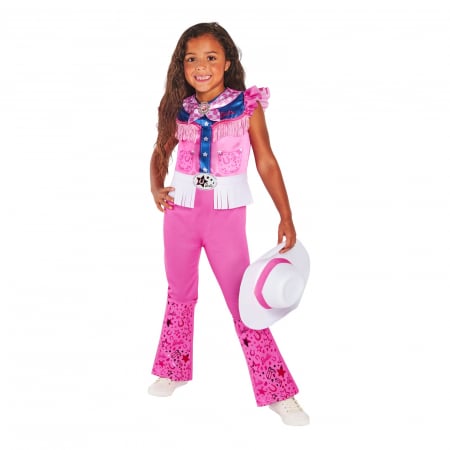 Costume Printese - Costum Barbie Cowgirl pentru fete - KidMania.ro