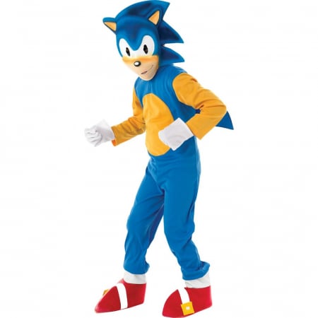 Costum Sonic pentru copii - KidMania.ro