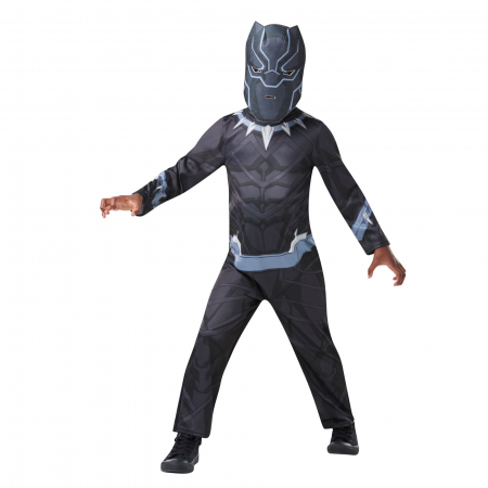 Costume Carnaval Copii - Costum Black Panther pentru băiat