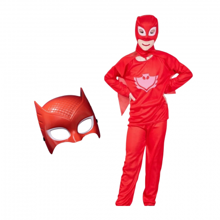 Costum Bufnita KidMania® cu masca pentru copii - Eroii in Pijama - KidMania.ro [0]
