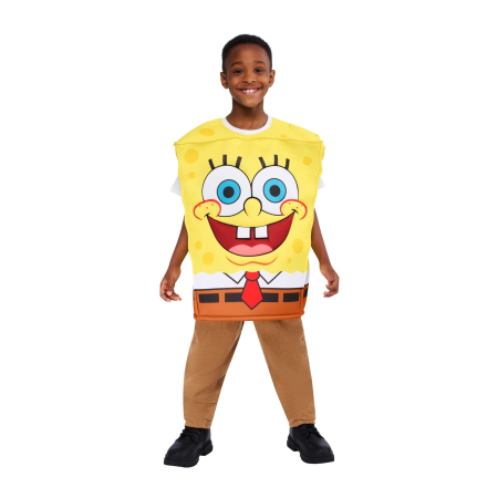 Costum buretele Bob, SpongeBob - Pantaloni Patrati pentru copii - KidMania.ro [1]