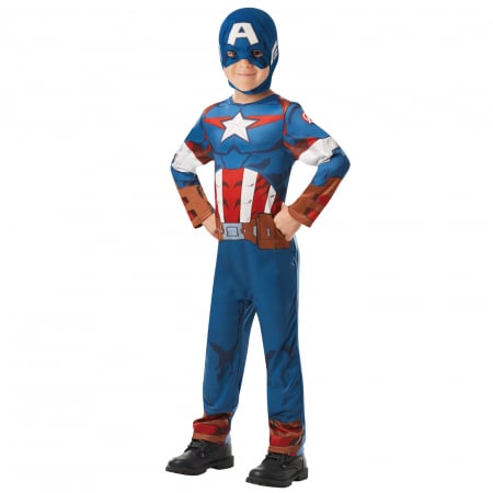 Costume Carnaval Copii - Costum Captain America pentru baieti