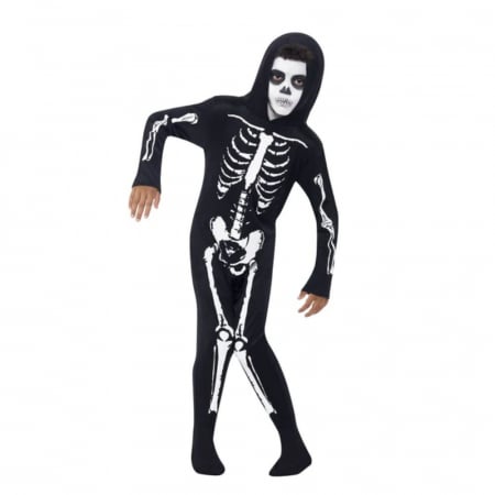 Costum carnaval schelet pentru copii - Kidmania.ro