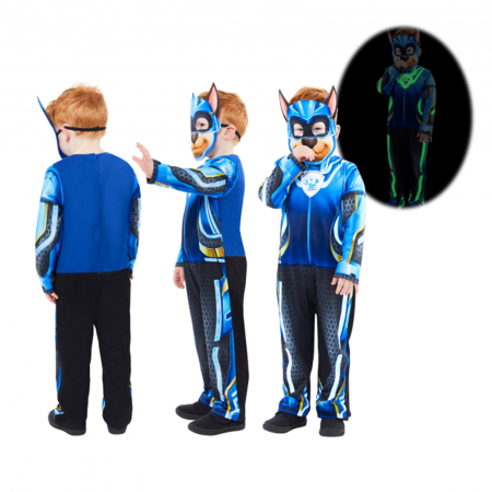 Costum Chase lumineaza in intuneric, Paw Patrol the movie pentru baieti - KidMania.ro [5]
