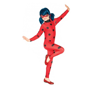 Costum Buburuza Miraculoasa pentru fete - Ladybug - Kidmania.ro