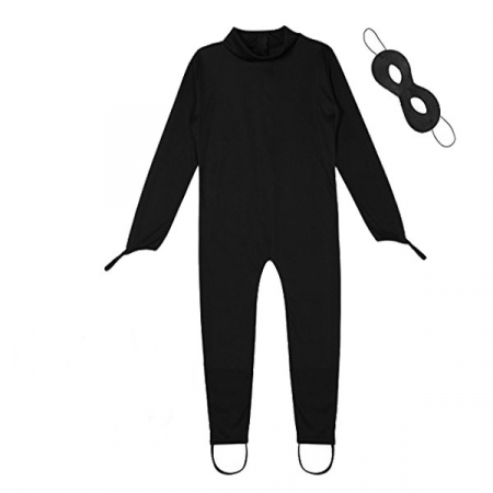 Costume Supereroi - Costum clasic Motan Noir cu masca KidMania® pentru copii - KidMania.ro