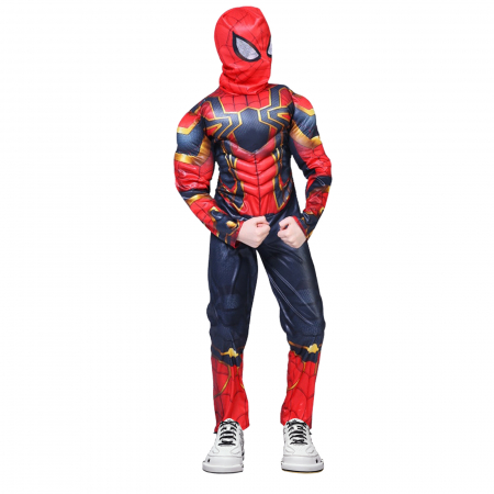 Costum cu muschi Iron Spiderman pentru baieti [0]