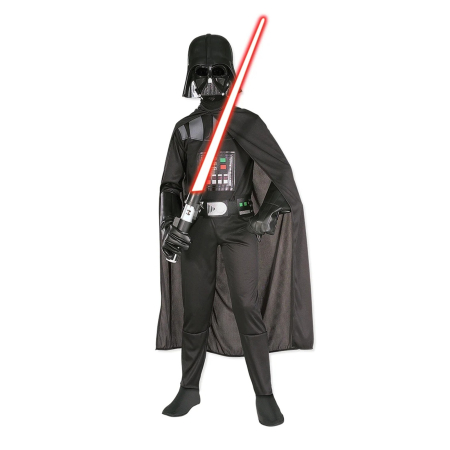 Costum Darth Vader cu masca pentru copii - Star Wars - KidMania.ro