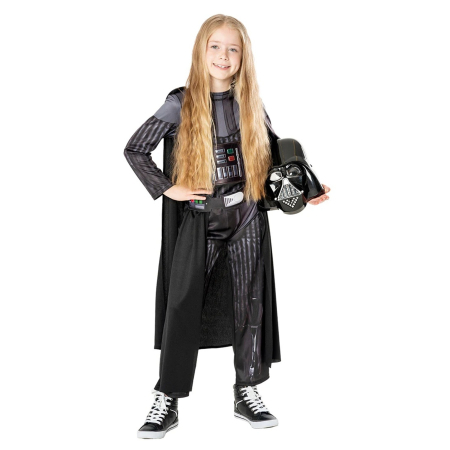 Costum Darth Vader Deluxe Star Wars cu pelerina pentru copii - KidMania.ro [1]