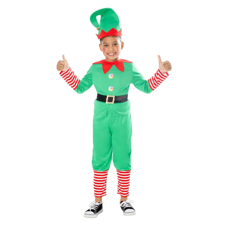 Costume pentru Halloween - Costum Elf Craciun KidMania® pentru copii - KidMania.ro
