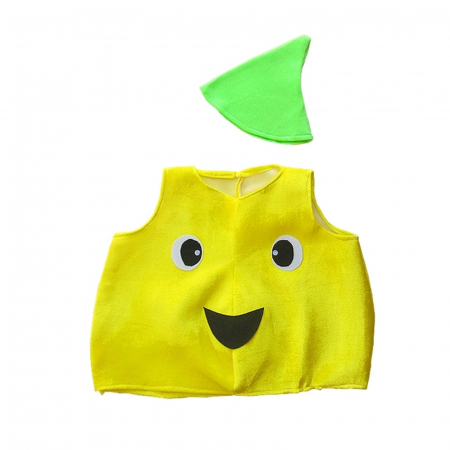 Costum fruct baby ananas KidMania® pentru copii - KidMania.ro