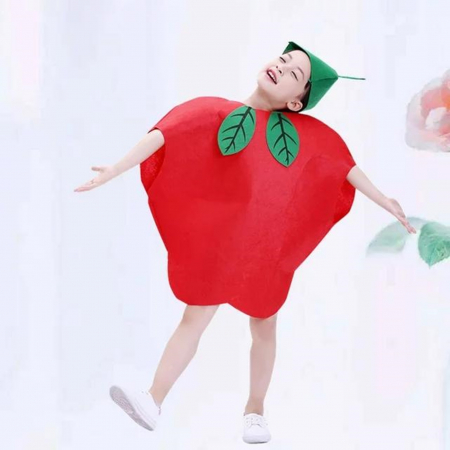 Costum fruct Mar KidMania® ,rosu, pentru copii, marime universala - Kidmania.ro [2]